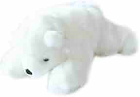 Amazon.co.jp: キュート販売 シロクマM M0066 H15×W17×D35cm