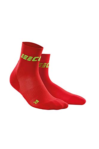 Preisvergleich Produktbild CEP Damen Kompressionsbekleidung Ultralight Short Socks, rot, 2