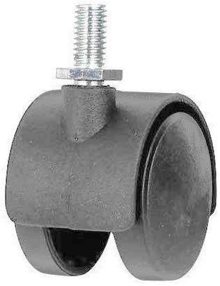 Office revolving Chair Caster Study Computer Gaming Chair Wheels Caster Accessories Parts, Wheels Set of 5 pc, Heavy Duty fit to Every Chair Base (Black Wheel Pin)