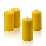 4 Citronella Scented Pillar Candle 6 Inch Tall X 3 Inch Wide