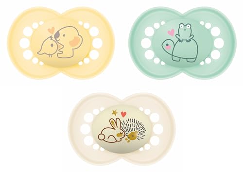 MAM Set de 3 Chupetes, Día y Noche, a Partir de 6...