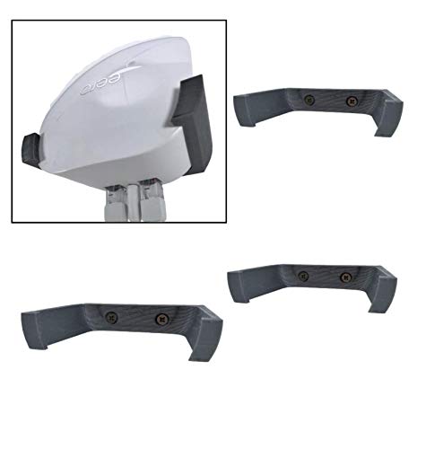 Wall Mount Bracket Holder for Eero Mesh Wi-Fi Router/Extender Holster Style Grey 3 Pack