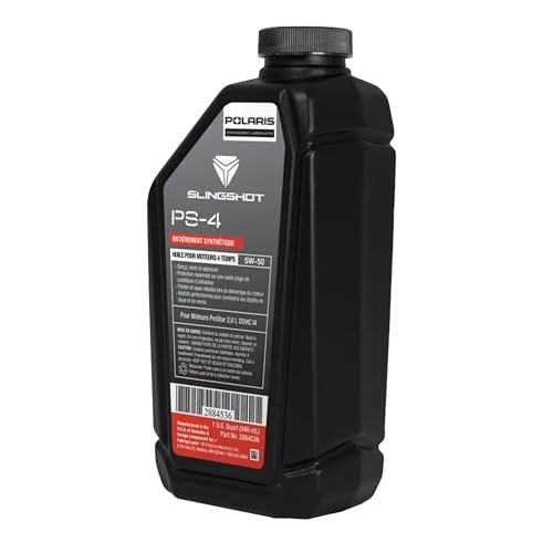 Aceite Sintético PS-4 5W-50 1qt Polaris Slingshot miniatura 3