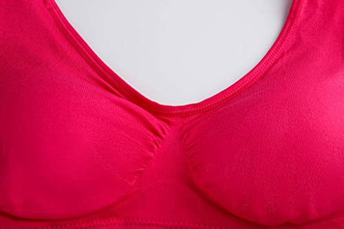 Image of Women's Comfort Workout Sports Bra Low-Impact Activity Sleep Bras