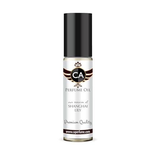 CA Perfume Impression of Shanghai Lily for Women Fragrance Oil Amber Floral Scent Long Lasting Perfumes for Women Travel Size TSA Ready Mini Parfum Body Oil Roll-on 0.33 Fl Oz 10ml