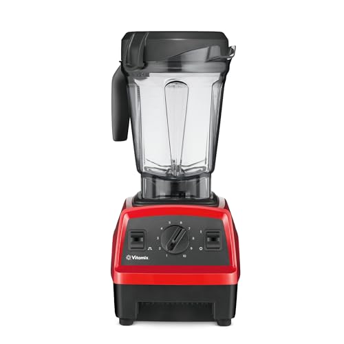 Vitamix Explorian Blender, Professional-Grade, 64 oz. Low-Profile Container, Red (Renewed Premium)