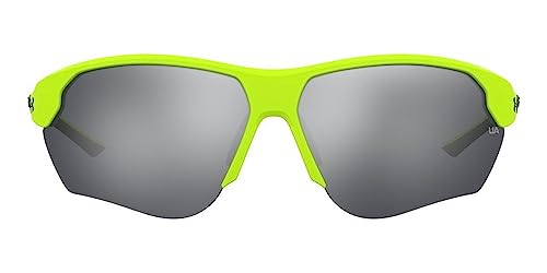 Under Armour UA COMPETE/F Green Yellow Fluo/Silver Grey 68/8/140 men Sunglasses2