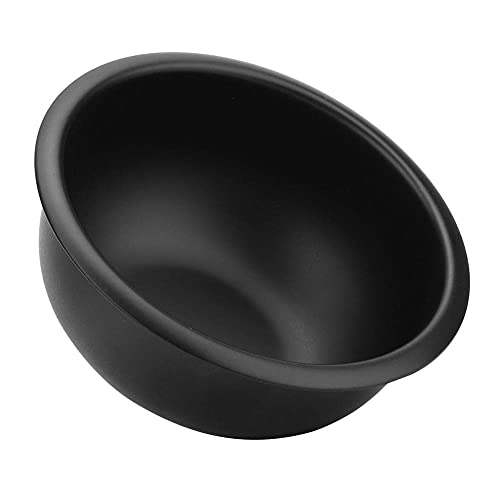 Cream Bowl Shaving Bowl Men Shaving Bowl Foaming Shaving Cream Bowl Black Shaving Soap Puck Shave Soap For Men Shaving Soap Bowl Shaving Foam Shaving Bowl for Men for Taking Out Shaving(black)