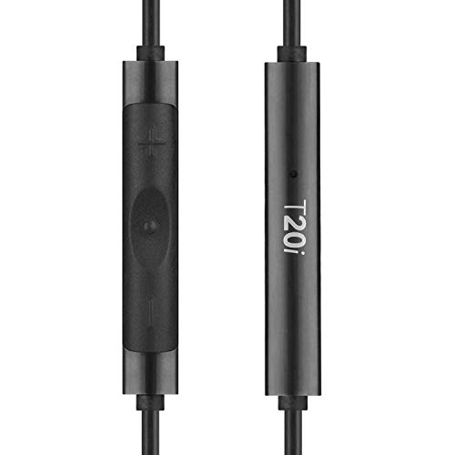 Image of RHA T20i: High Fidelity Noise Isolating DualCoil In-Ear Headphones With Remote & Microphone - Black