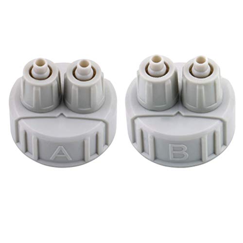 Nicedeal 1 Pieza DIY Sistema de CO2 generador Parte Botella Capuchón para Acuario plantado Mascotas Suministros