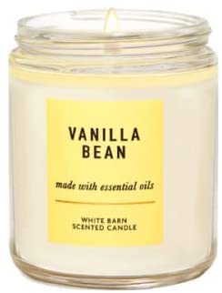 Stress Relief Aromatherapy Scented Candles | Vanilla Bean | Soy Based Wax | Natural Essential Oils | 2 Pack | 300g Each