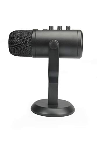 Amazon Basics Professional Usb Condenser Microphone With Volume Control And Oled Screen - Black #TOP3