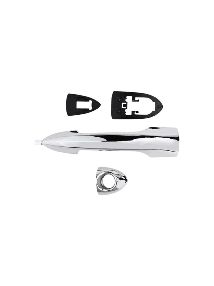 BIKKJBK Car Vehicle Door Handle Car Front Outer Door Handle with Hole 156099957 156088219 156084183 for Alfa for Romeo for Giulietta for Mito Exterior Parts