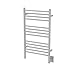 Amba Jeeves CSW Model C-Straight 13-Bar Hardwired Towel Warmer in White