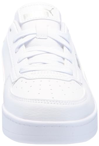 PUMA Caven Sneaker, White Silver Black, 11.5 US Unisex Little Kid2