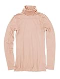 J.Crew Factory Women's Tissue Turtleneck Tee (Medium, Putty)