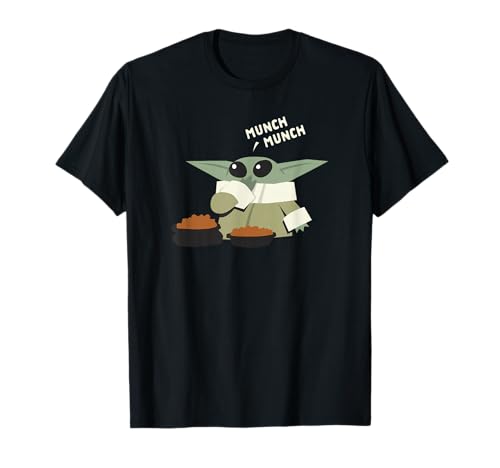 T-shirt Grogu Star Wars Mandalorian vêtement geek imprimé en coton doux
