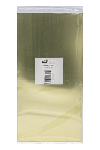 K&S Precision Metals 16402 Brass Sheet Metal Rack, 0.010