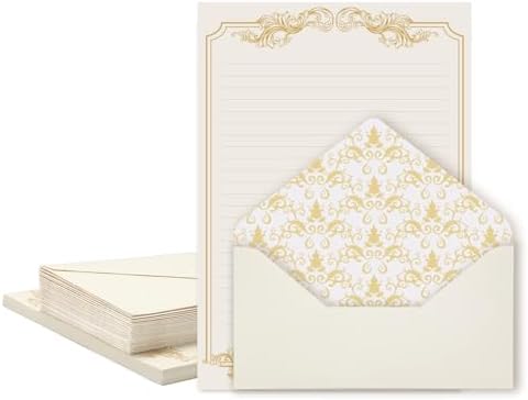 90 Pieces Stationery Set with Envelopes (60