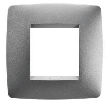 Gewiss GW16122 plaque de support robuste interrupteur encastrable 2M