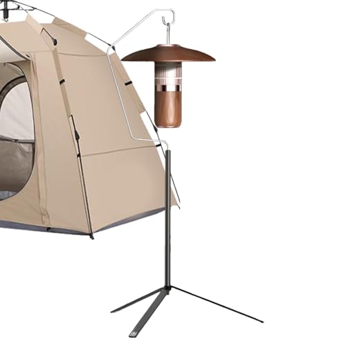Poste de luz portátil, suporte para lanterna de acampamento | Suporte de luz de acampamento dobrável