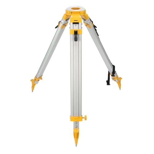 Surveying Tripod Aluminum Survey Tripod With 58-Inch 11-Threaded Flat Head Quick Clamp for Total Station Theodolite Auto level AT10 product thumbnail 14