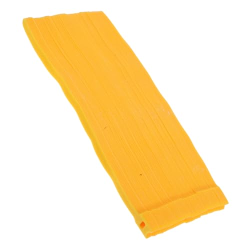 SEWACC 100 piezas reutilizables de sujetacables de gancho y bucle resistentes, organizadores de cables para escritorio y gestión de cables eléctricos, amarillos 12 mm x 300 mm para uso en hogar y oficina miniatura 1