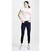 PAIGE Women's Margot High Rise Crop Skinny Jeans, Lana, Blue, 26