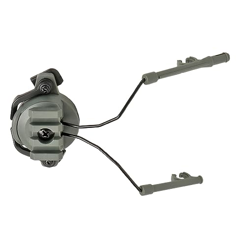 Veemoon 2Pcs Headset Adapter for Helmets - ARC Rail Earmuff Bracket for ACH OPS-Core Green
