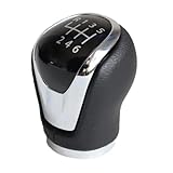 BIVVI 6 スピード車のギアシフトシフターノブハンドボールレザーカバーブーツ日産エクストレイル T32 キャシュカイ J11 2016-2017