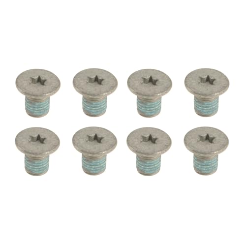 HNSXDM Brake Disc Rotor to Hub Set Screw for Benz,for Dodge Pack of 8# T30 Torx-Head Type Aluminum Steel Alloy