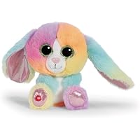 NICI GLUBSCHIS Peluche Conejo Hoppibow, 15 cm, Blanco, Animal de