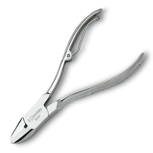 3 Claveles - Alicate Para Uñas 0 Cm Acero Carbono, Cranberry