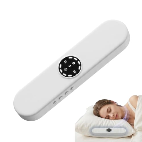 Image of XAVURO Under Pillow Speaker Bone Conduction with White Noise Timer, Wireless Bluetooth Sleep Aid Machine with 35 Built-in Sounds, Auto Timer & TF Card Compatible, Ideal for Insomnia and Side Sleepers