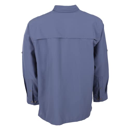 Bimini Bay Outfitters LTD Bimini Flats V Men's Long Sleeve Fishing Shirt Featuring BloodGuard Plus2