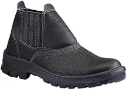 Botina, Bota de Segurança com Bico de Aço, Calçado Monodensidade (39)