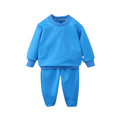 Kids Clothes Toddler Boy Girl Jogger Outfits Long Sleeev Crewneck Sweatshirt Cinch Bottom Sweatpants Sweatsuits