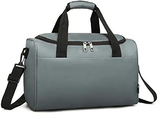 Kono 40x20x25 Under The Seat Holdall Cabin Hand Luggage Carry-On Travel Bag 20L (Grey)