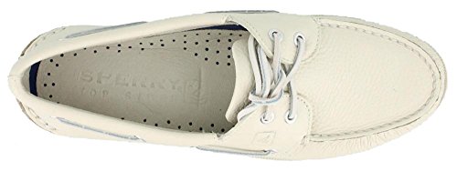 Image of Sperry Men's Authentic Original 2-Eye Boat Shoe, White, 15 W US