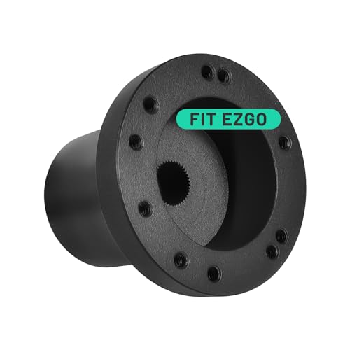 Orle Oko Golf Cart Steering Wheel Adapter For EZGO TXT & RXV with 5-6 holes Golf Cart Steering Wheel