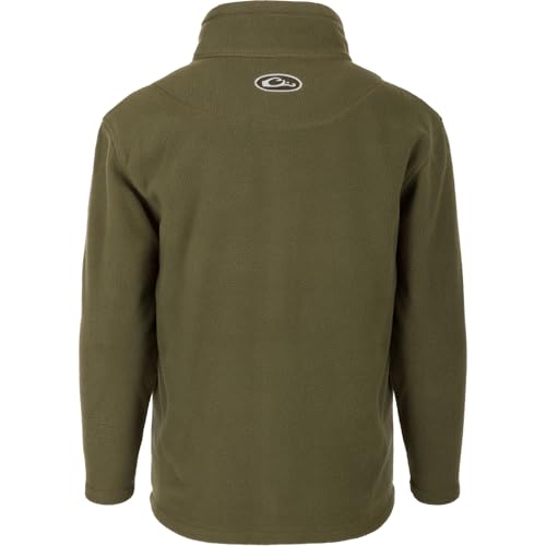 Drake Waterfowl Youths' Unisex Camp Fleece Full Zip DY1080 Hunting Casual Anti-Pilling Moisture Wicking Sweatshirt Jacket2