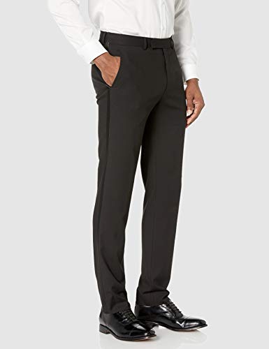 image for Kenneth Cole REACTION Men's Techni-Cole Slim Fit Stretch Tuxedo, Grey 
