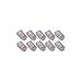 4XEM 100PK Cat5e RJ45 Ethernet Plugs/Connectors - 100 Pack - 1 x RJ-45 Male - Gold-plated Contacts - 4X100PKC5E