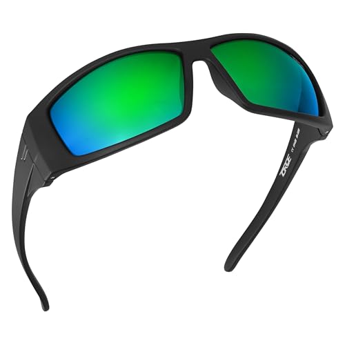 Image of TOROE z87+ Safety Polarized Wrap Around FALCON Sunglasses Tr90 Frame, Anti Scratch Lenses