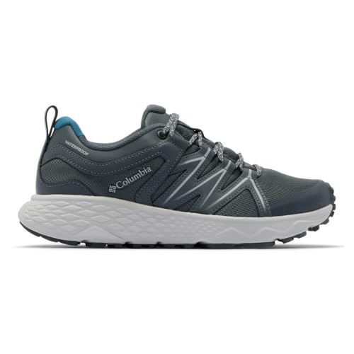 Columbia Peakfreak Roam WpLow Rise - Zapatos de Senderismo y Senderismo para Mujer, Grafito Azul fénix, 36 EU