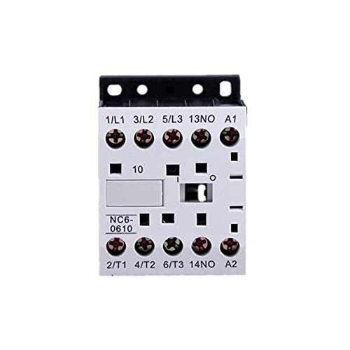 Contacteurs ca NC6-0610 6A relais de commande industriel 24V 380V - 3