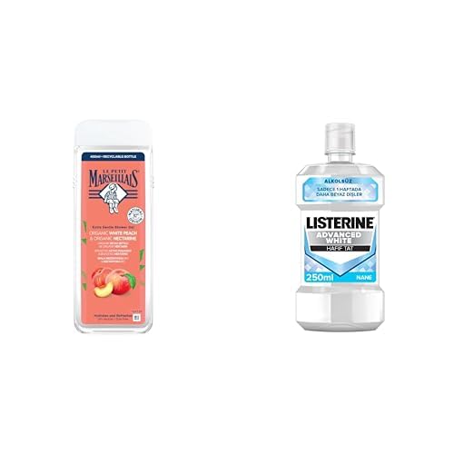 Le Petit Marseillais Peach Shower Gel 400ml + Listerine Advanced White 250ml (2’lü Set)