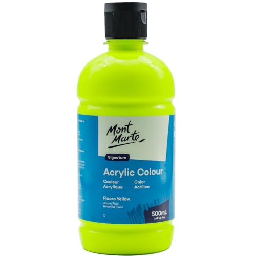 Mont Marte Signature Black Acrylic Paint 16.9oz 500ml Semi-Matte Finish Suitable for Canvas Wood Fabric Leather Cardboard Paper MDF and Crafts product thumbnail 18