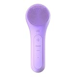 Sonic Facial Cleansing Brush, Waterproof Electric Face Brush Skin Cleansing for Deep Cleansing, Gentle Exfoliating and Massaging, Inductive Charging,Blue