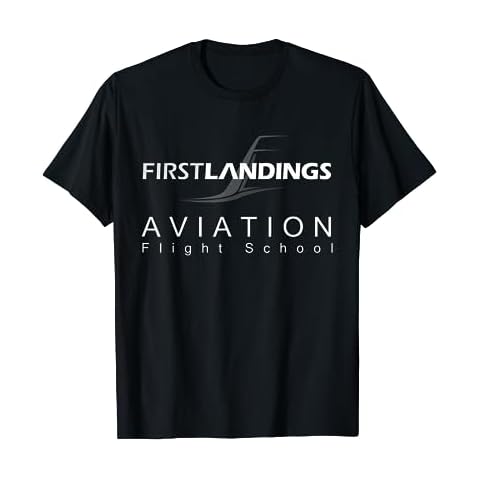First Landings Aviation Flight School Pilot Tee Cover